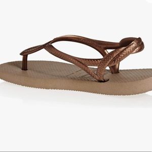 HAVAIANAS BEACH SANDALS WOMEN ROSE GOLD